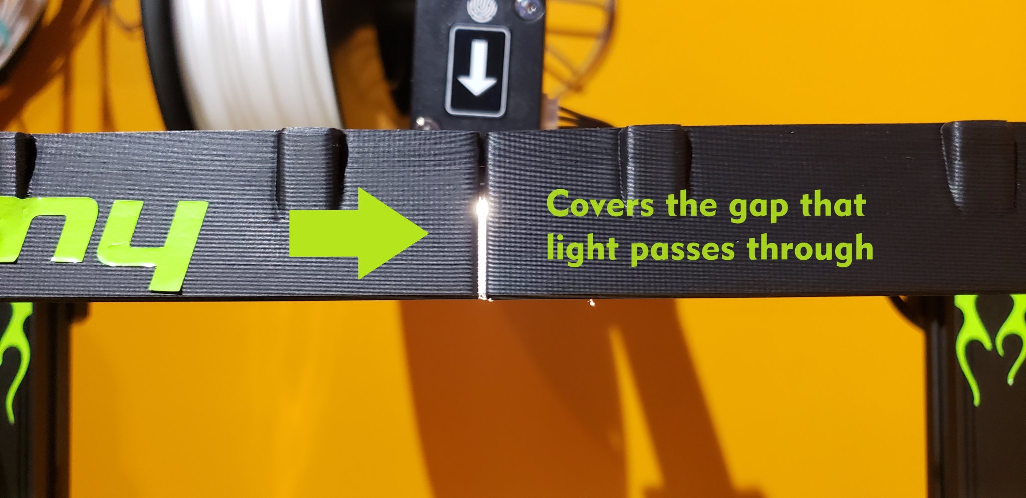 Bộ lấp khoảng trống ánh sáng cho đèn LED Ender3