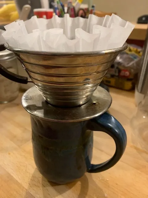 Bộ lọc cà phê Kalita Wave 185 được thiết kế lại