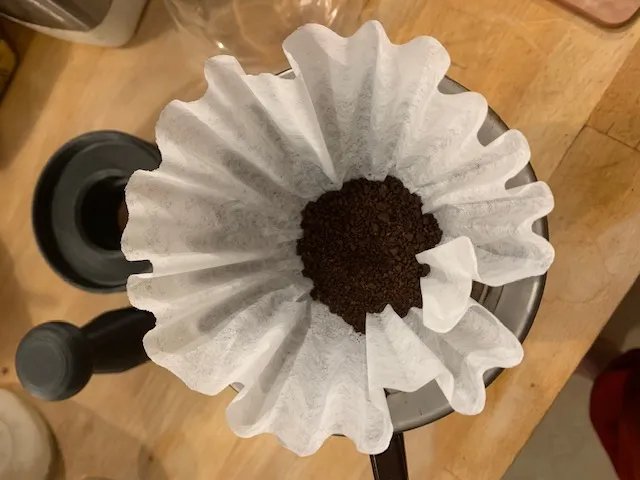 Bộ lọc cà phê Kalita Wave 185 được thiết kế lại