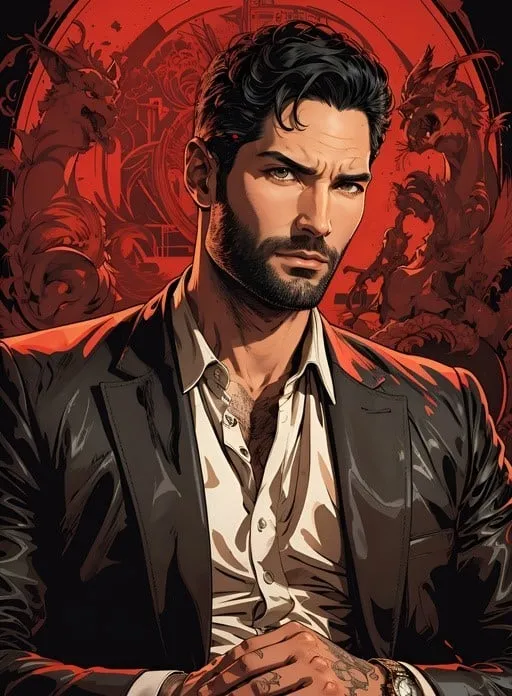 Nhân vật Lucifer Morningstar từ series Netflix