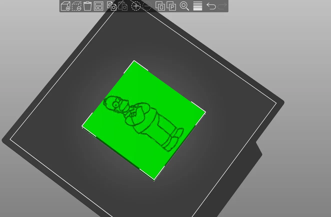 Chân dung 2D các thành viên gia đình Simpsons