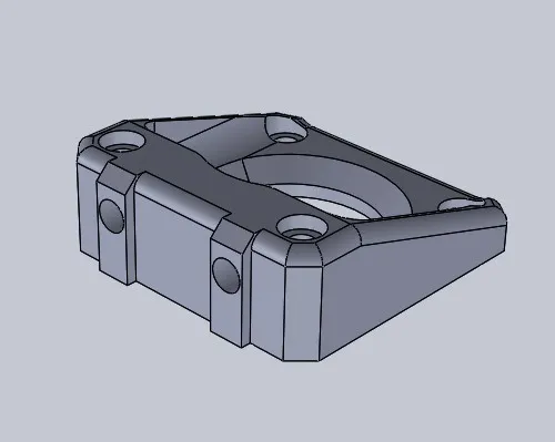 Giá đỡ stepper Z cho nema 17 trên thanh 40mm