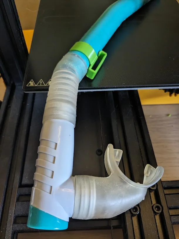 Kẹp kết nối ống thở với kính bơi 25mm