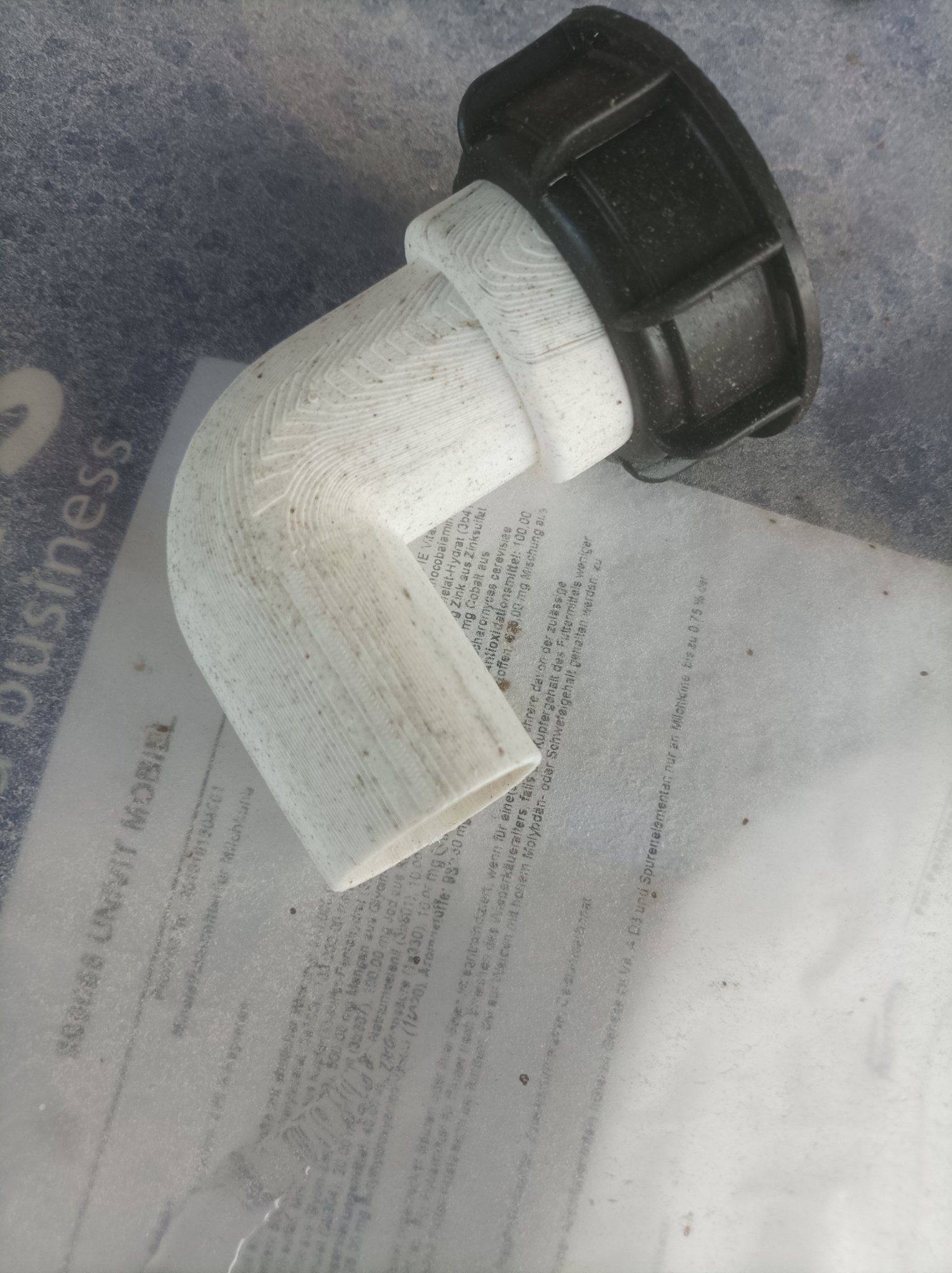 Nắp 60 mm với lỗ 50 mm cho các ứng dụng gia đình