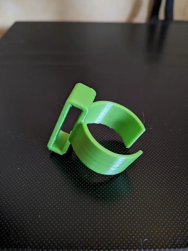 Kẹp kết nối ống thở với kính bơi 25mm