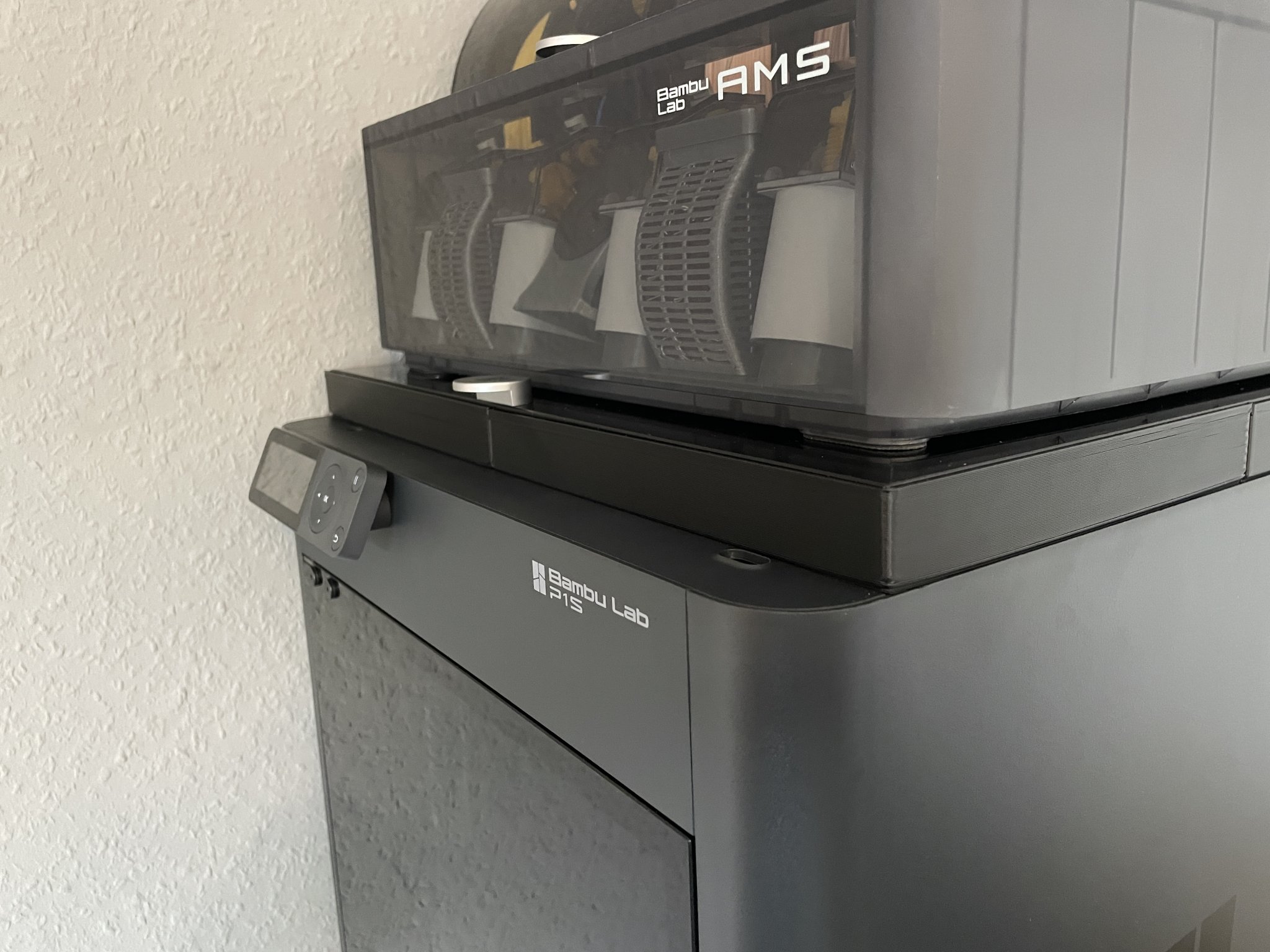 Giá đỡ kính Bambulab P1S không có lỗ thông hơi