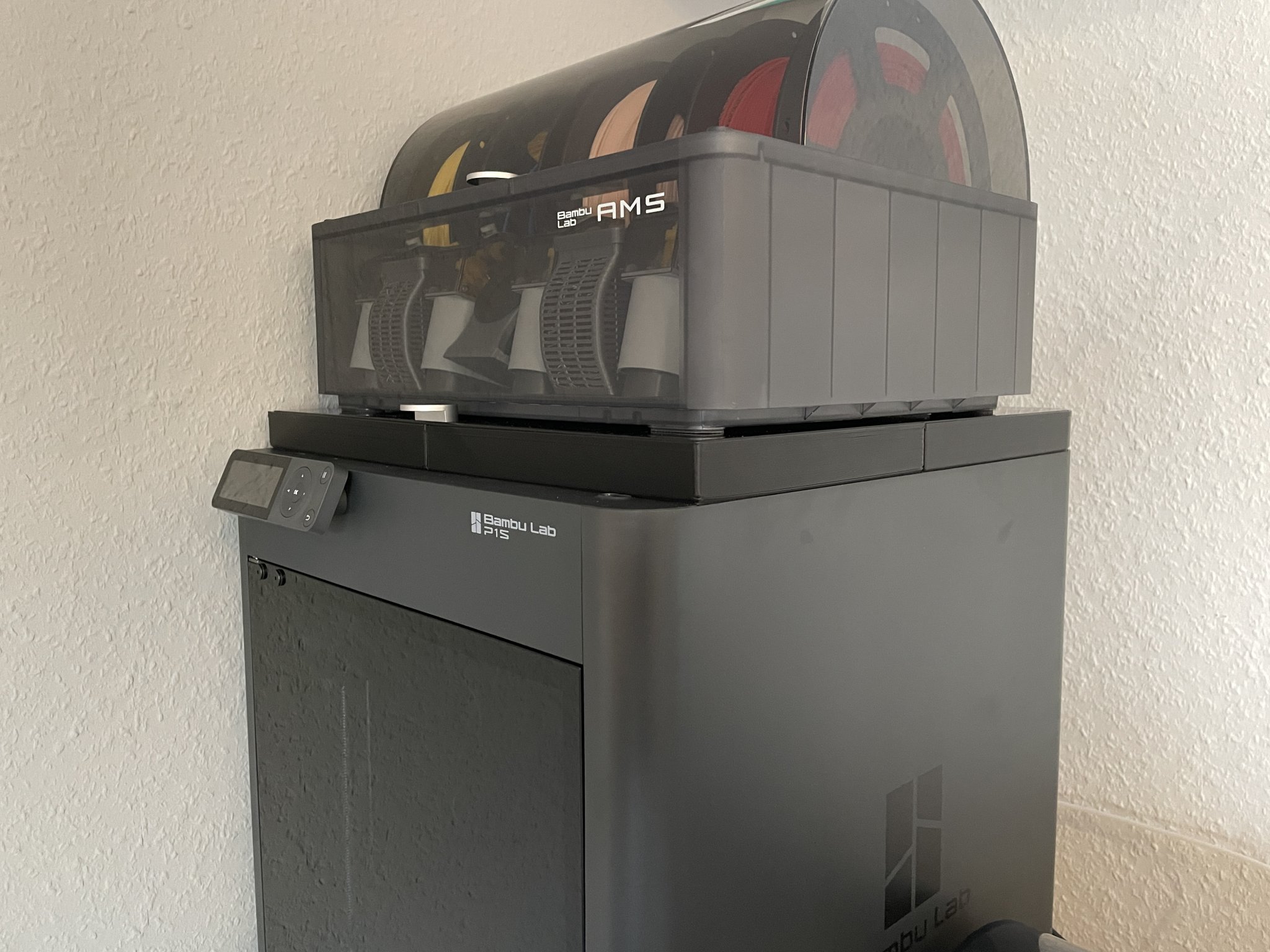 Giá đỡ kính Bambulab P1S không có lỗ thông hơi