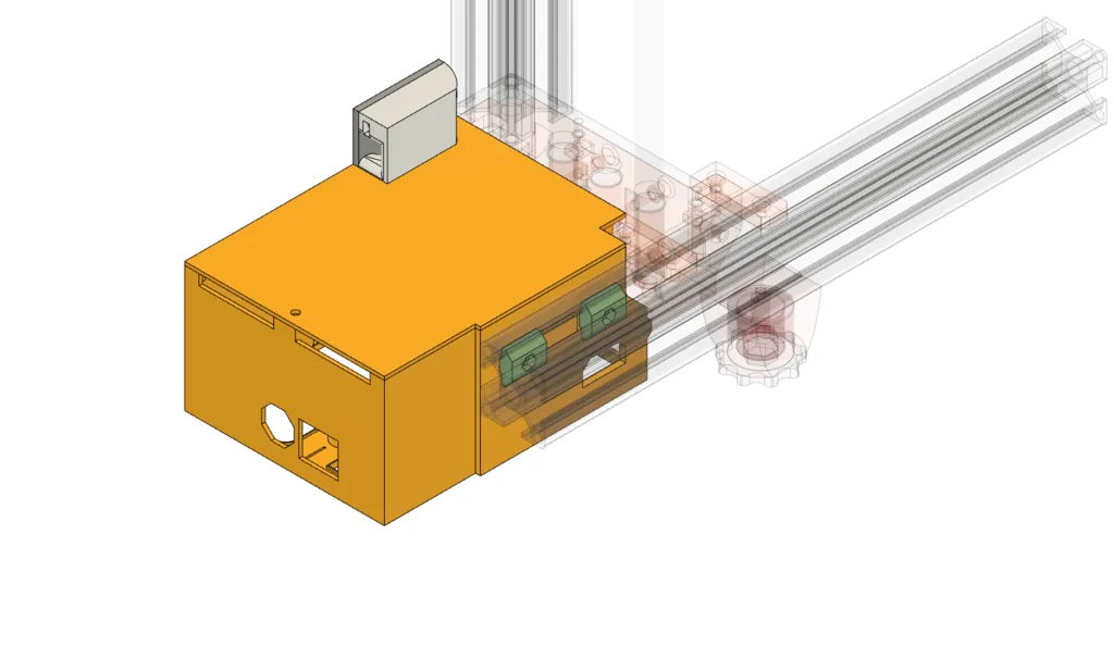 Hộp chứa bo mạch chủ Fysetc Mini có thể tháo rời