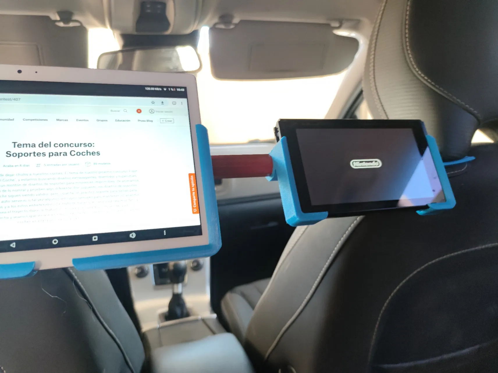 Giá đỡ đa năng cho thiết bị trong xe Volvo