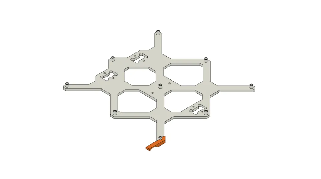 Tay cầm nhỏ cho máy in 3D Fysect MK3