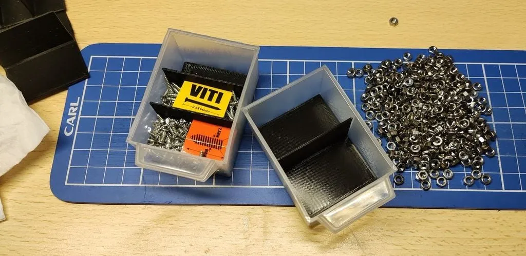 Khay chia ngăn kéo hai và ba ngăn kích thước 50x65x30