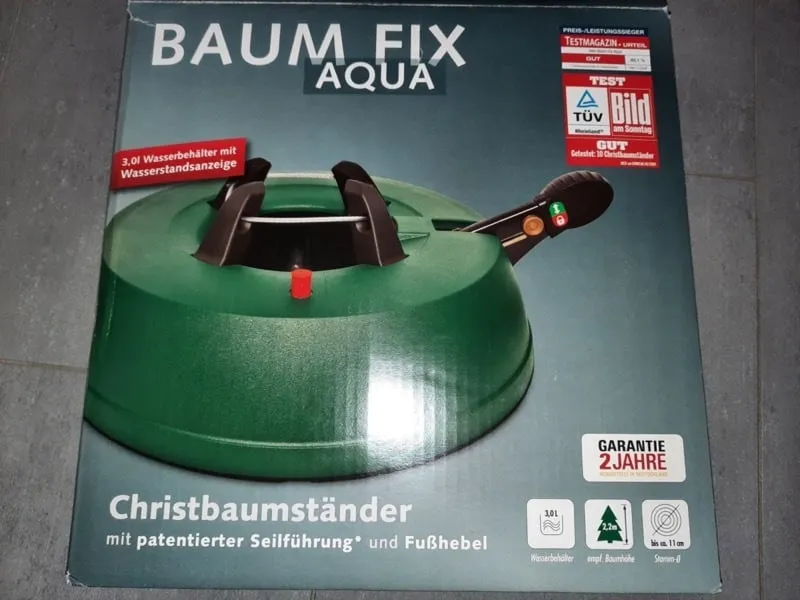 Giá đỡ cây thông Giáng sinh "Baum Fix aqua" sửa chữa