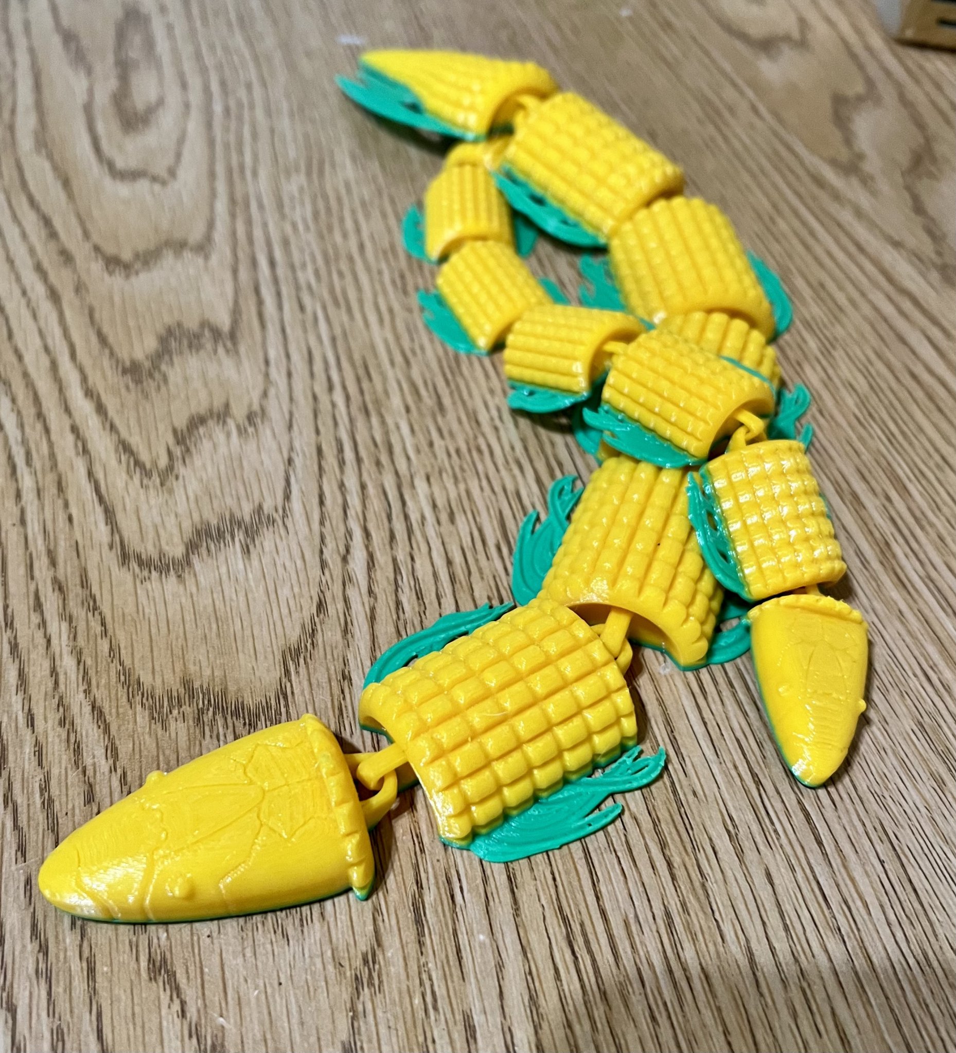 Rắn ngô hoạt hình 3D với thiết kế linh hoạt