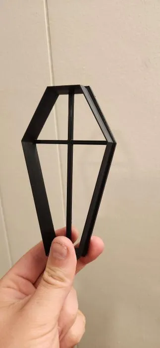 Khuôn bánh quy hình quan tài V1 kích thước 5x3 inch