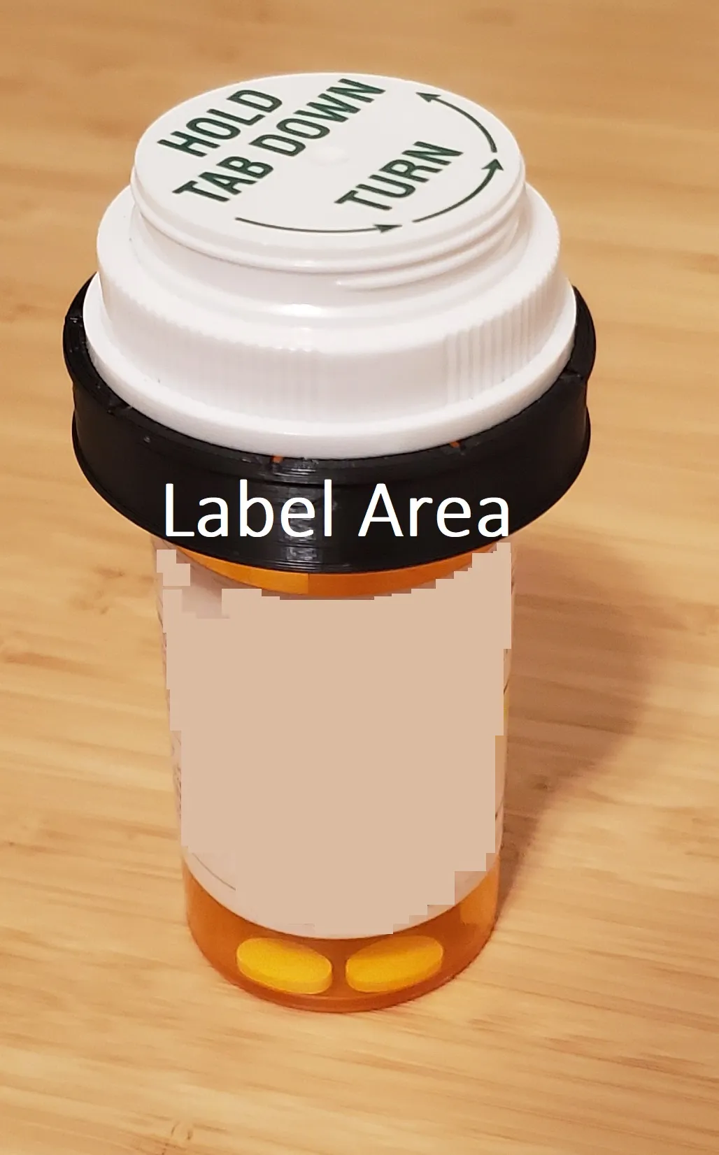 Vòng nhãn cho chai thuốc tái sử dụng giúp phân biệt thuốc
