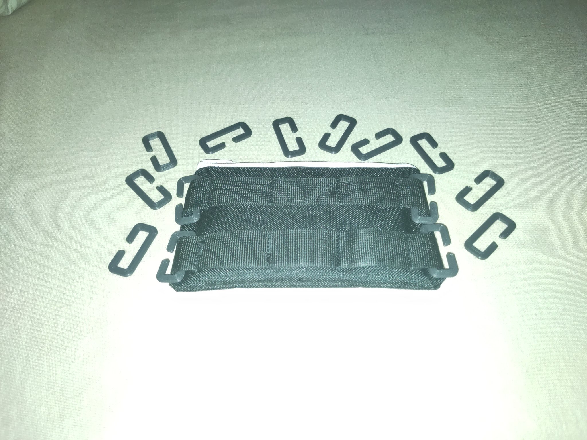 Kẹp MOLLE nhỏ cho túi xách nhẹ phong cách Acronym MP3TS