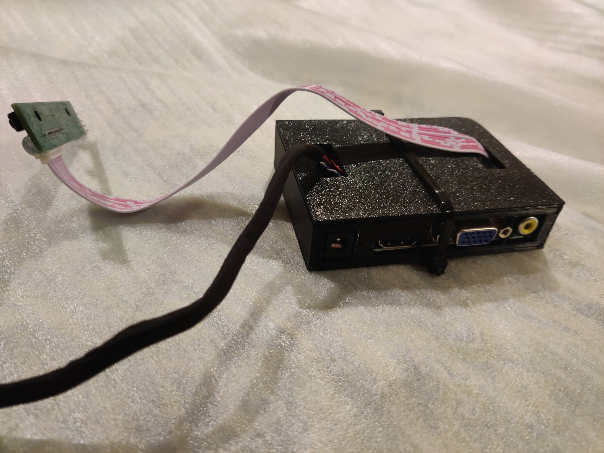 Vỏ bảo vệ bo mạch chuyển đổi HDMI 1366x768