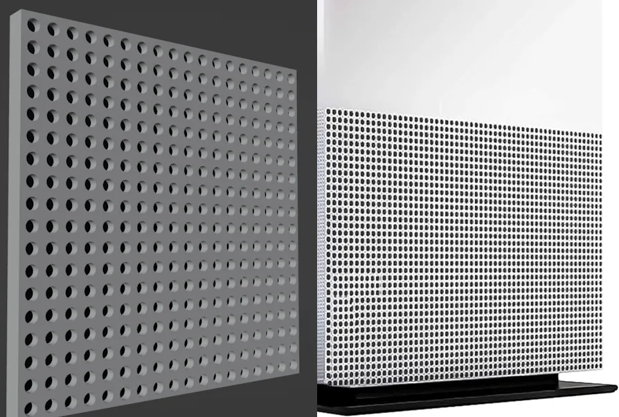 Lưới lỗ chính xác cho Xbox One S