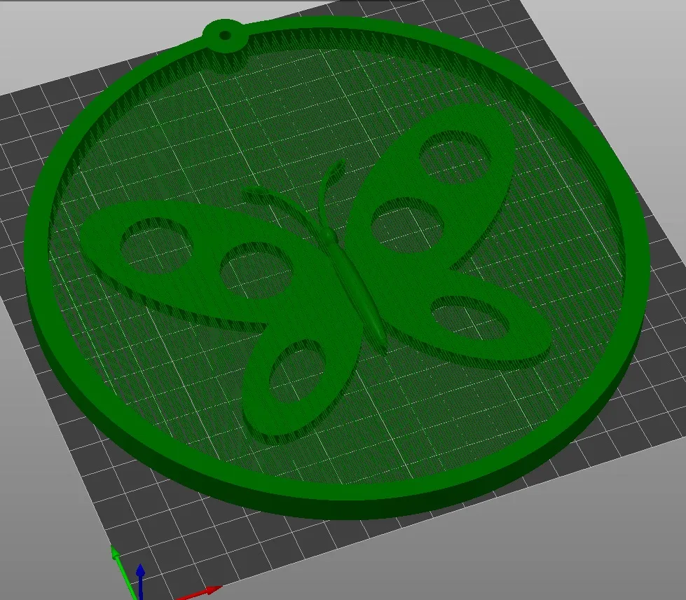 Bướm treo trên tường nghệ thuật độc đáo