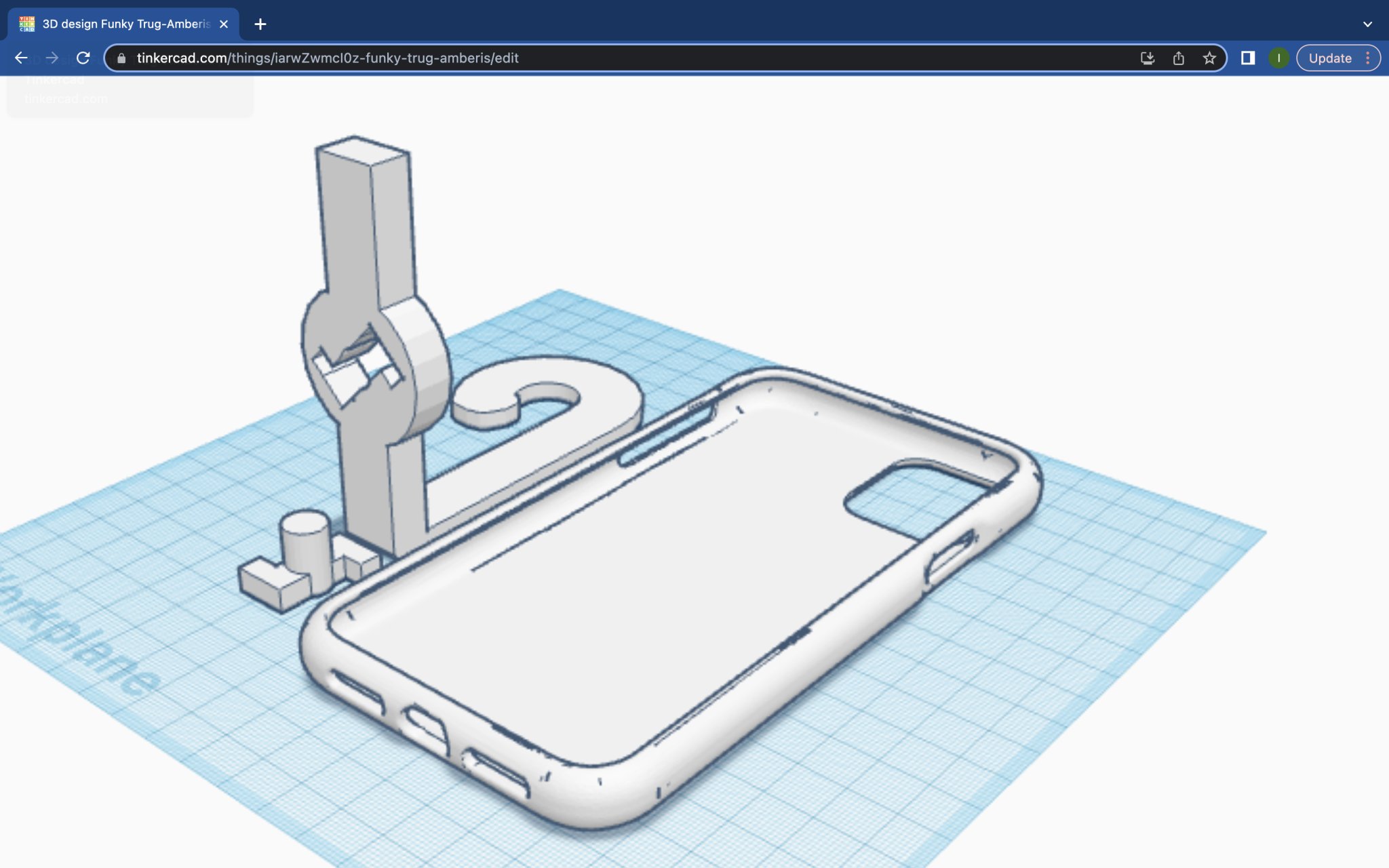 Giá đỡ điện thoại cho ô tô gắn vào tựa đầu ghế