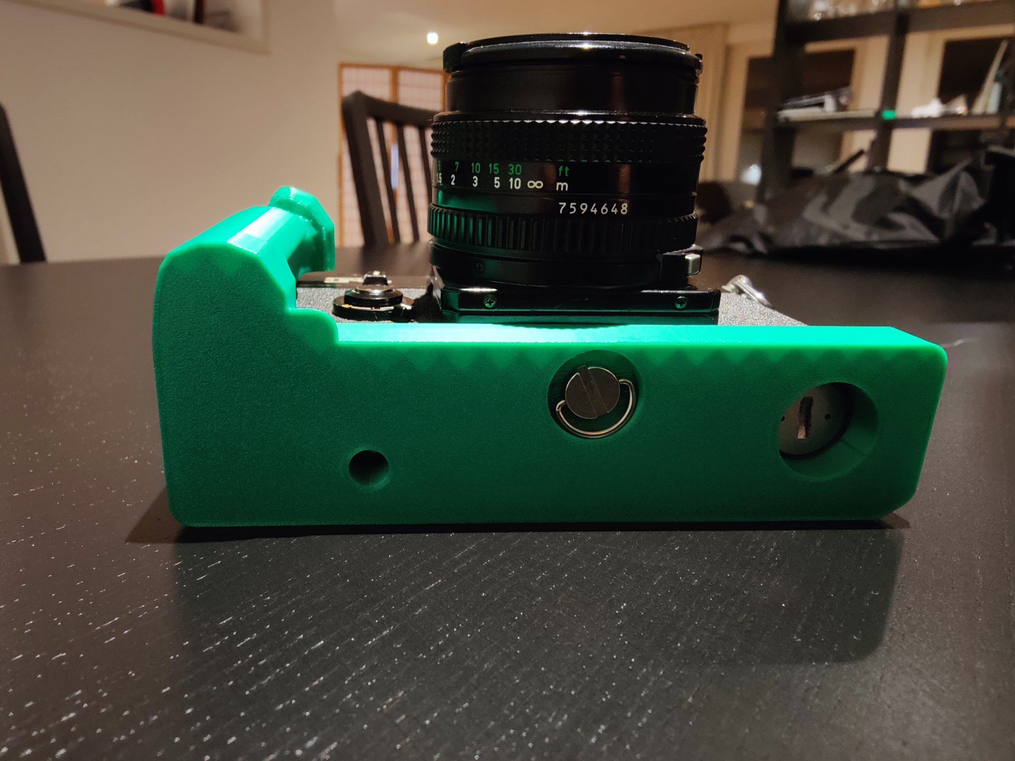 Cán cầm ergonomic cho máy ảnh phim canon F1