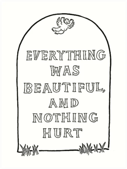 Nghĩa trang từ tiểu thuyết Slaughterhouse-Five của Vonnegut