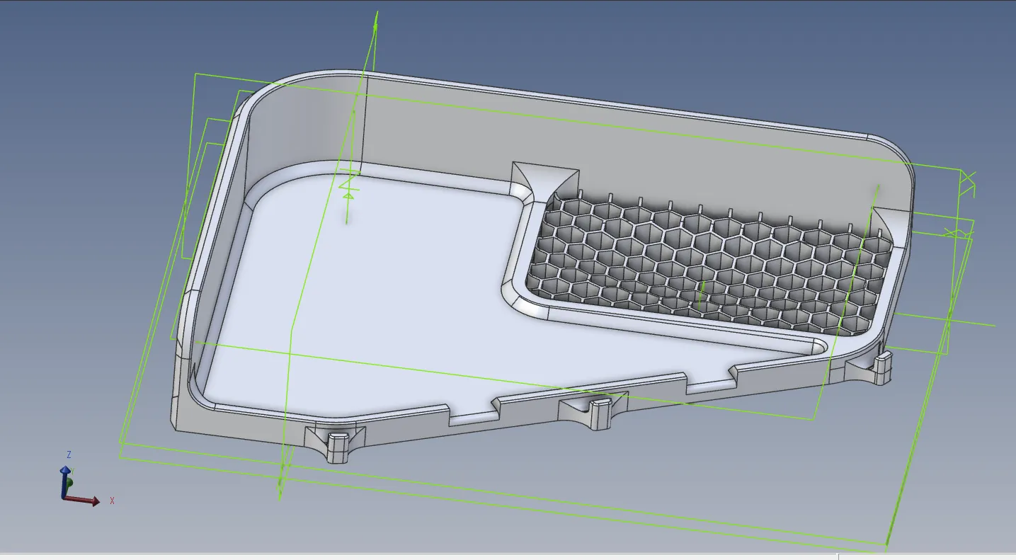 Giá đỡ góc phòng tắm với khay xà phòng tự thoát nước