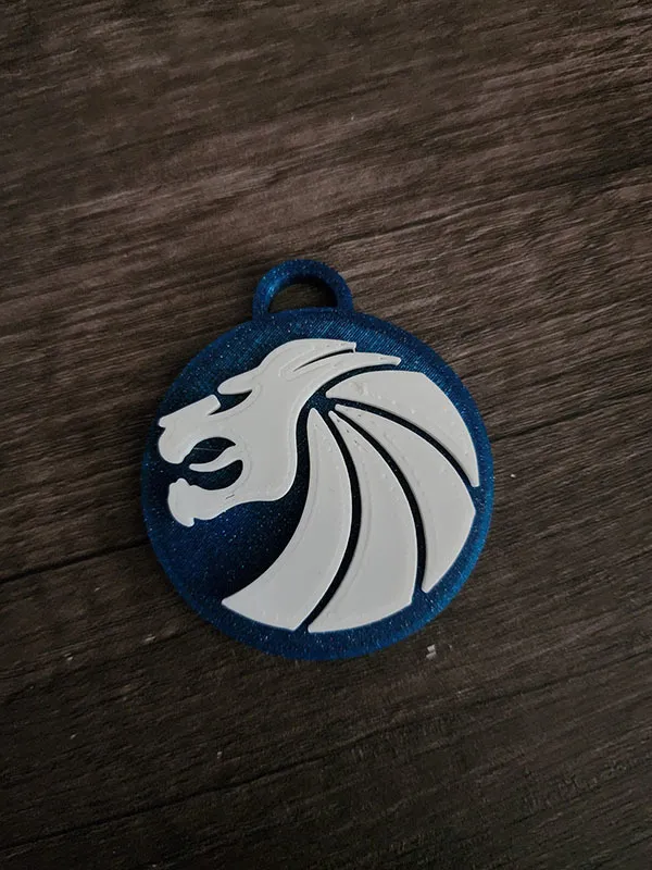 Móc khóa biểu tượng Seven Lions độc đáo