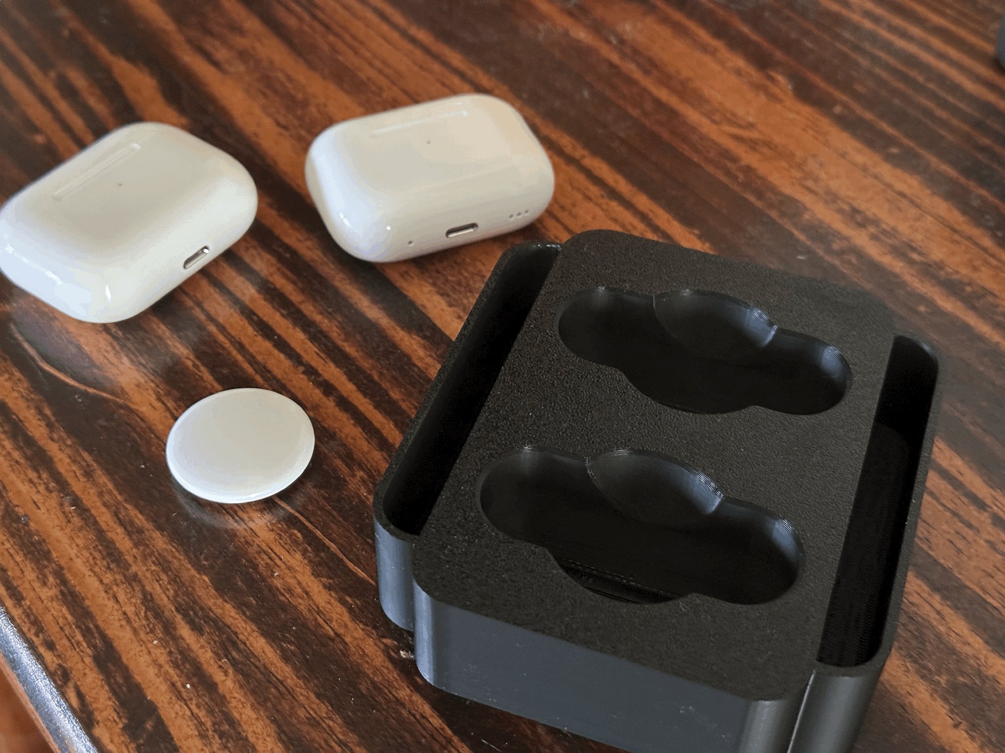 Giá đỡ đôi cho AirPods Pro và Pro 2 với phụ kiện