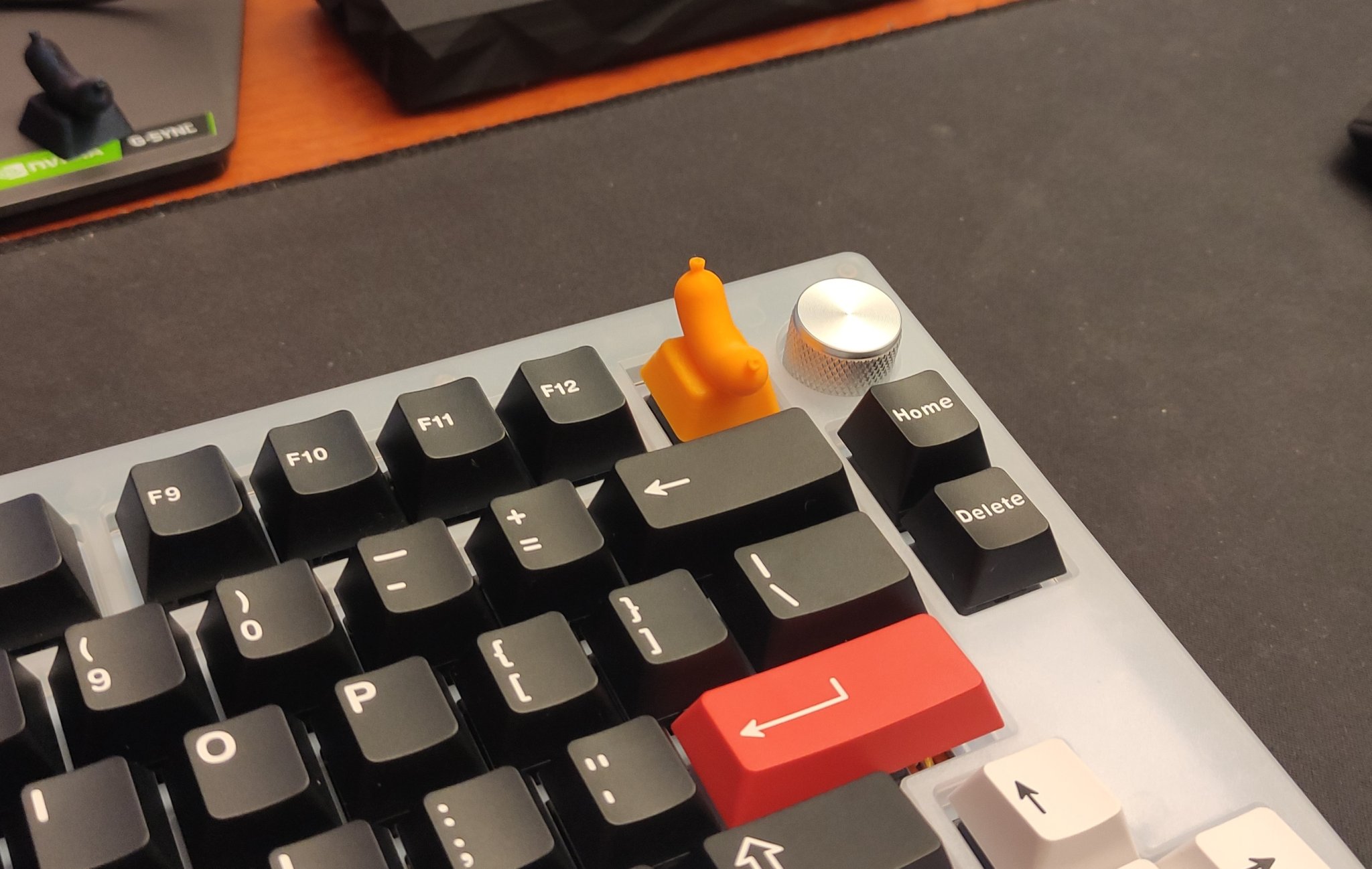 Nắp phím hình xúc xích cho bàn phím Cherry MX