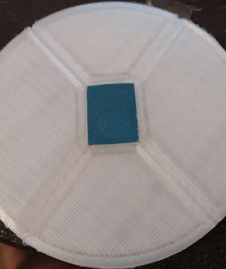 Mâm giữ cho máy phủ spin-coater 2X1.5 chất liệu PP