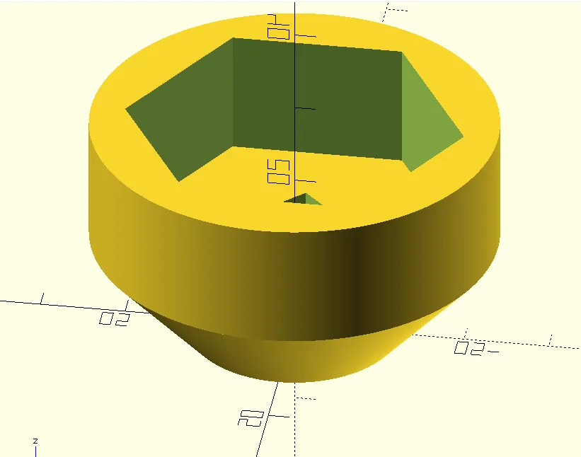 Đầu thay thế cho bộ lục giác Matraca