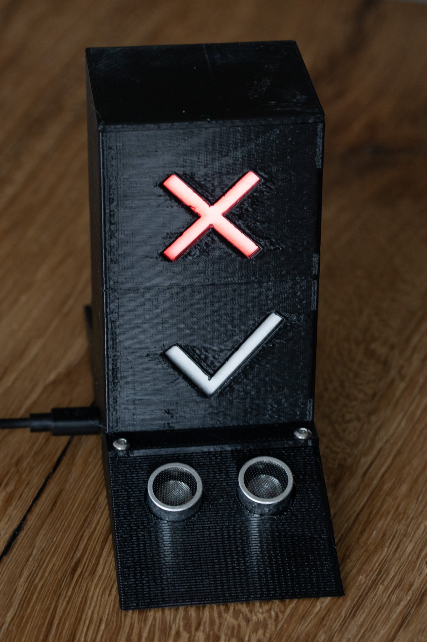 Bộ đếm người không tiếp xúc sử dụng cảm biến siêu âm