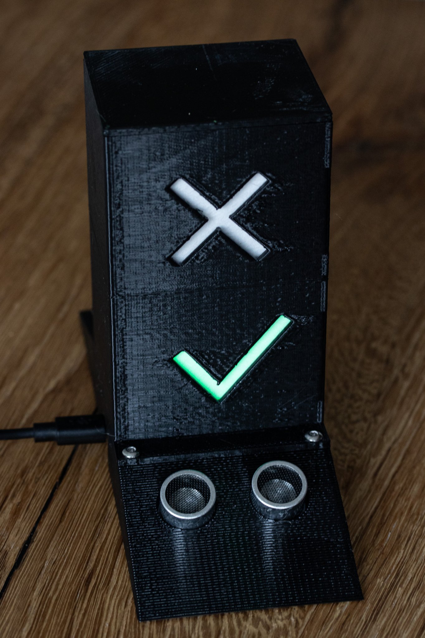 Bộ đếm người không tiếp xúc sử dụng cảm biến siêu âm