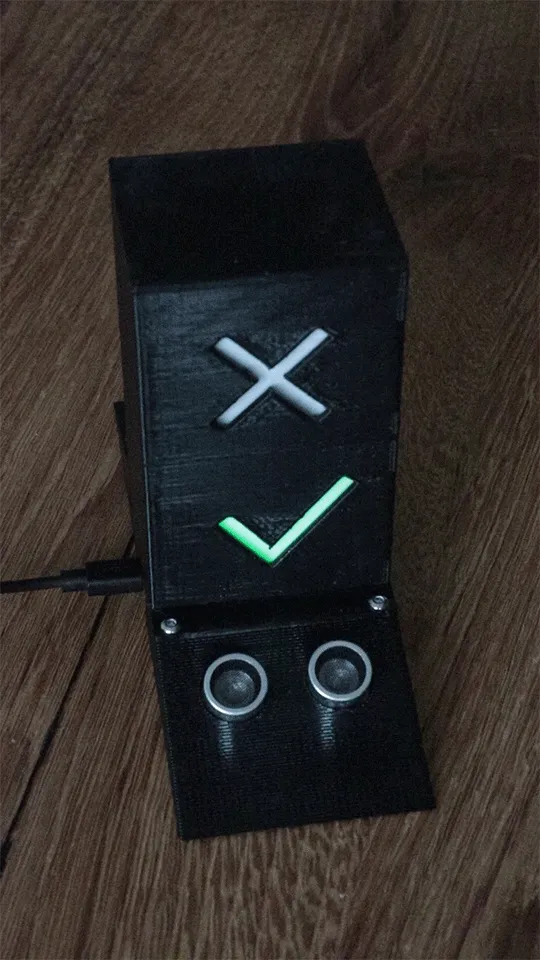 Bộ đếm người không tiếp xúc sử dụng cảm biến siêu âm