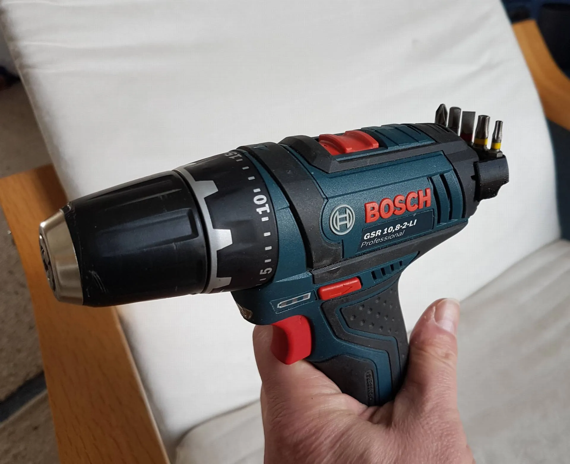 Giá đỡ bit Bosch GSR cho máy khoan không dây