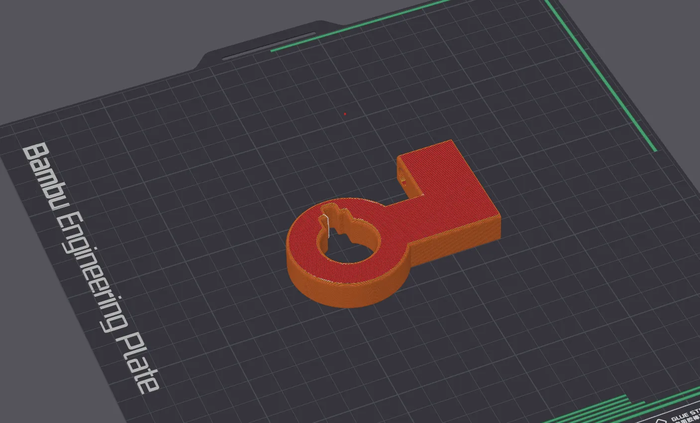 Giá đỡ súng treo tường tiêu chuẩn với 1 lỗ đinh