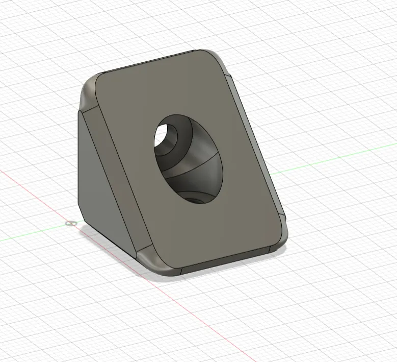 Giá đỡ lắp góc cho kệ trong tủ 90 độ