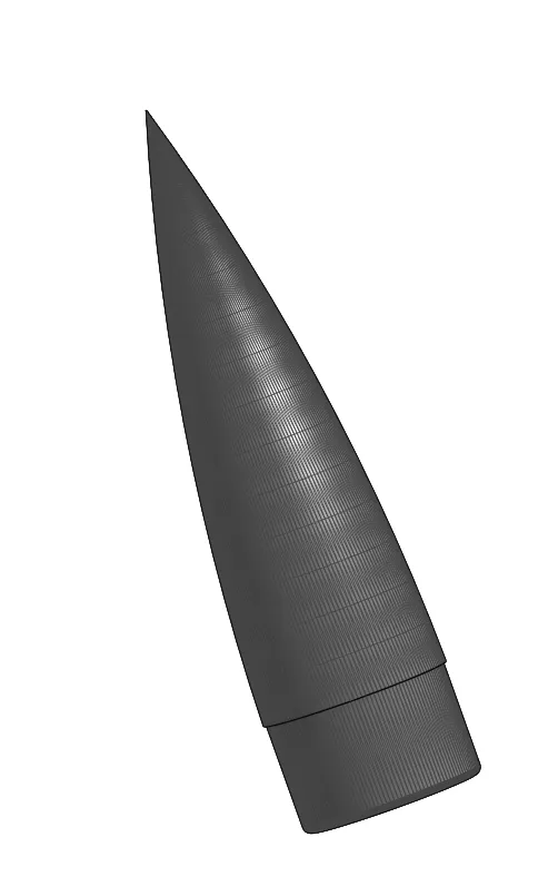 Đầu phun tên lửa mô hình với kích thước chính xác