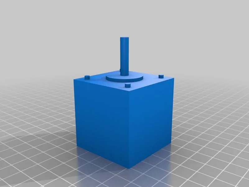 Mô hình lưới giả cho động cơ Nema 17 chiều dài trung bình