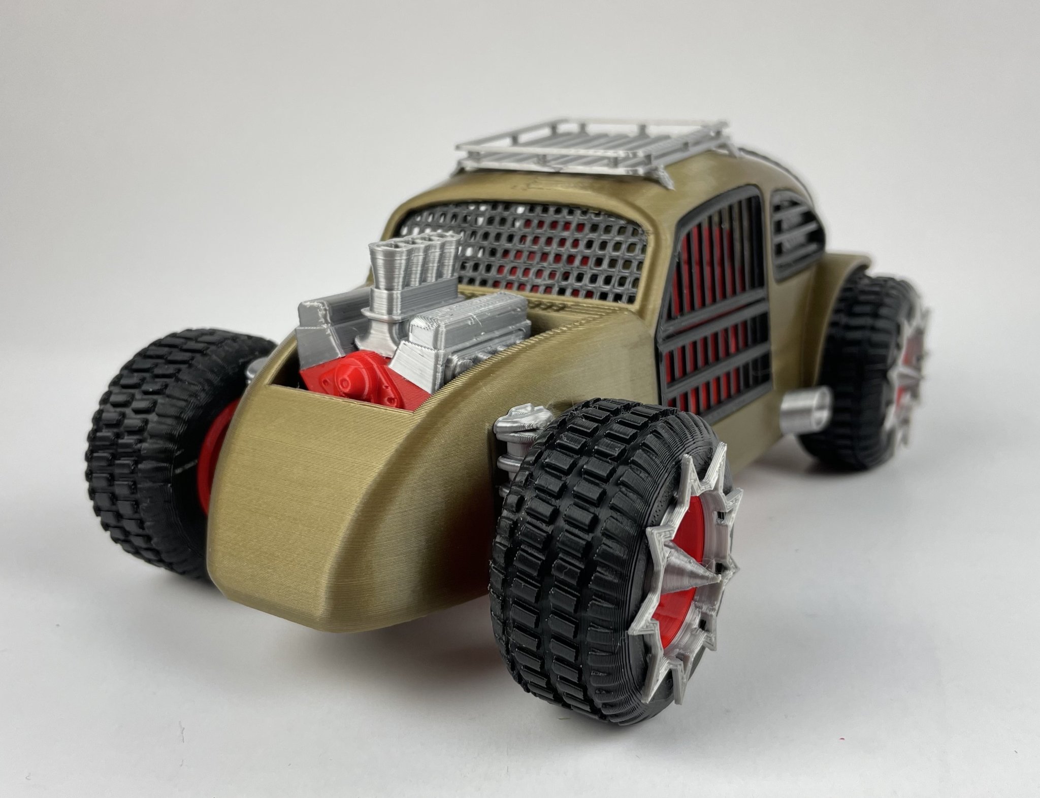 Beetle Thoát Hiểm (Thay Thân) - Mô Hình In 3D Tỷ Lệ 1:18