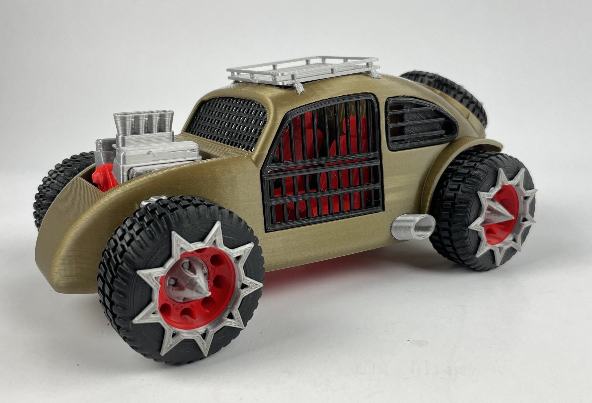 Beetle Thoát Hiểm (Thay Thân) - Mô Hình In 3D Tỷ Lệ 1:18
