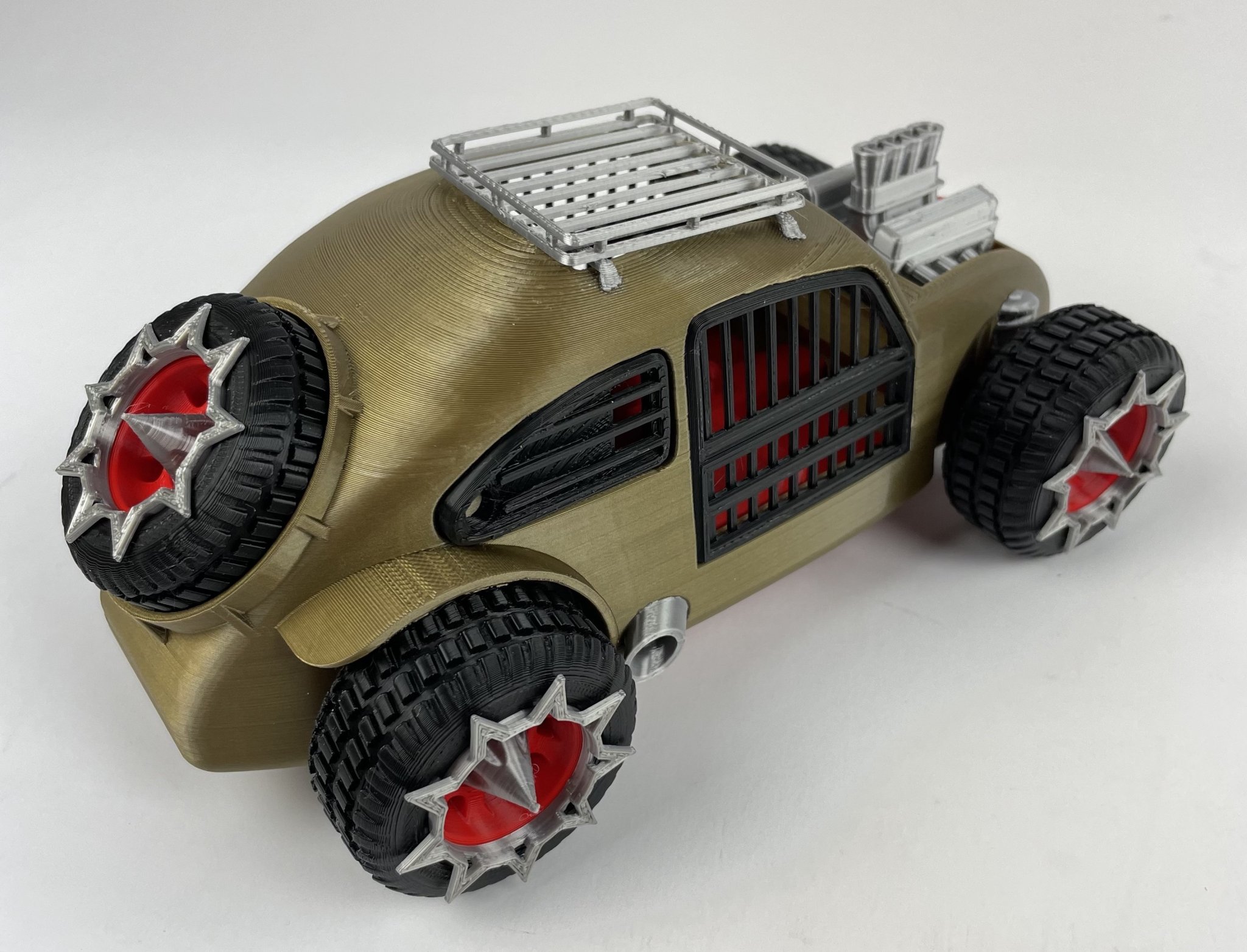 Beetle Thoát Hiểm (Thay Thân) - Mô Hình In 3D Tỷ Lệ 1:18