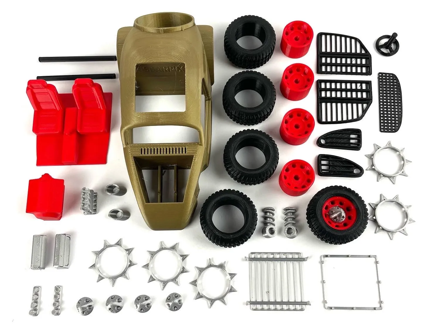 Beetle Thoát Hiểm (Thay Thân) - Mô Hình In 3D Tỷ Lệ 1:18