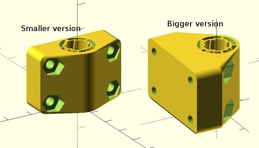 Bộ khối bushing in 3D cho máy in lm8