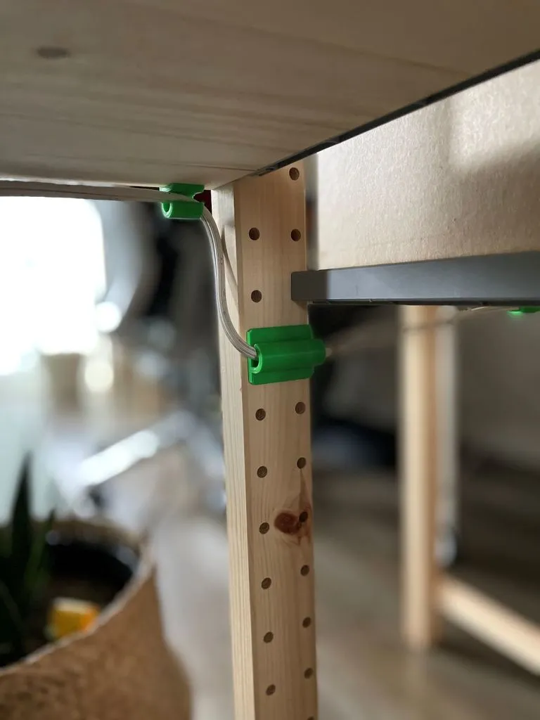 Kẹp quản lý dây cho hệ thống kệ IKEA IVAR