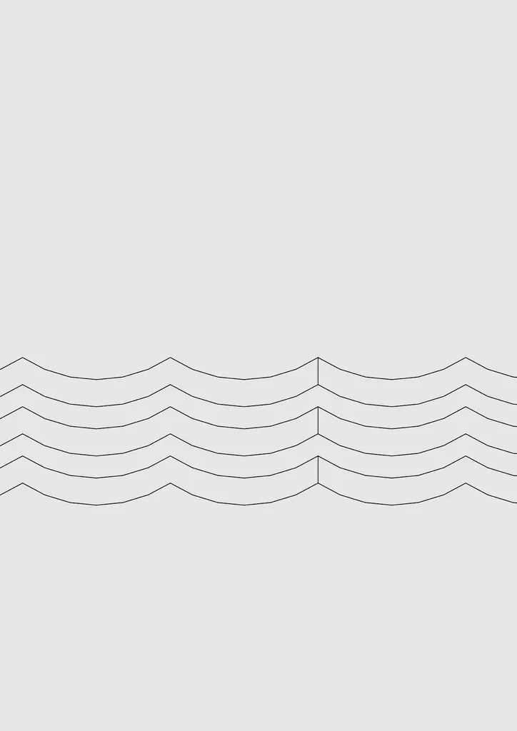 Cảnh biển nhiều màu sắc với thuyền buồm và sóng biển