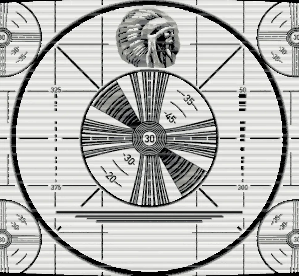 Màn hình tải Fallout với tông màu xám cơ bản