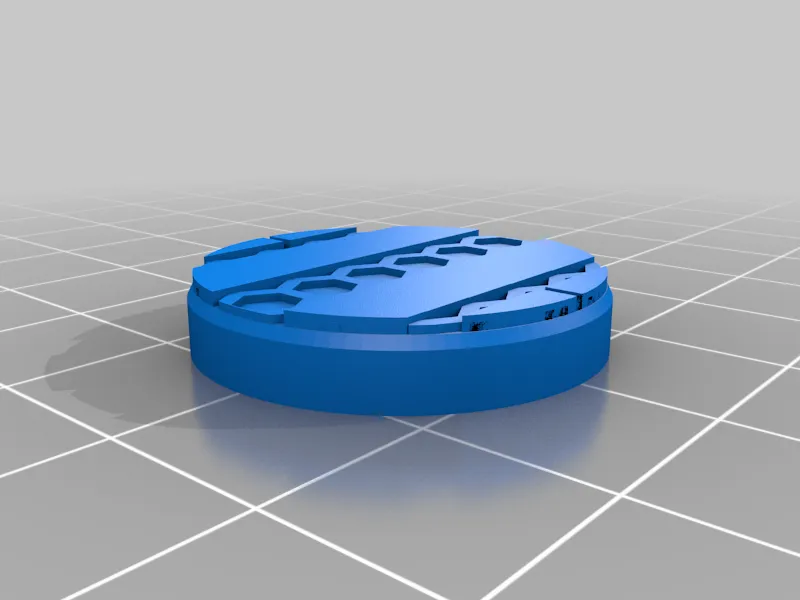 Đế công nghiệp 25mm cho bộ cầm và đế sơn mô hình