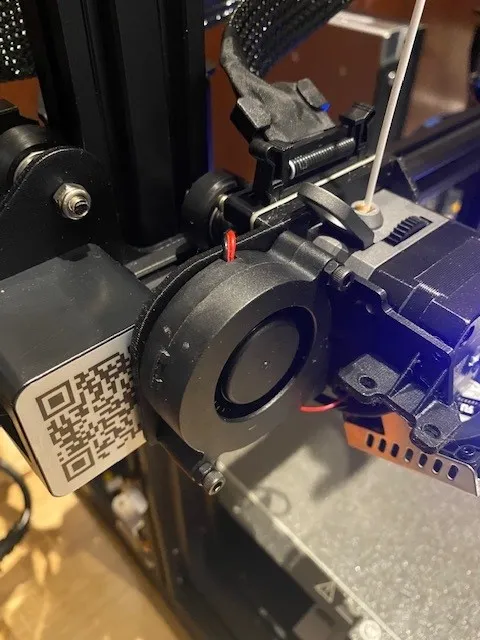 Thay thế quạt hot end cho Ender 3 Sprite Extruder bằng quạt 5015